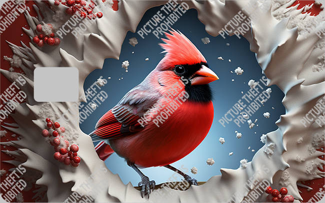 Bank  Card Sticker-BC-2762